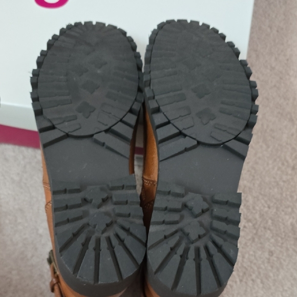 SO Brown Lace-Up Ankle Boots - Size 8 - Picture 10 of 12